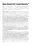 Page 4848Notices
Epson America, Inc., Limited Warranty
What Is Covered: Epson America, Inc. (“Epson”) warrants to the original retail purchaser 
that the Epson printer covered by this limited warranty statement, if purchased and 
operated only in the United States or Canada, will be free from defects in workmanship 
and materials for a period of one (1) year from the date of original purchase. For warranty 
service, you must provide proof of the date of original purchase.
What Epson Will Do To Correct Problems:...