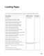 Page 1111
Loading Paper
You can load a variety of paper types in your printer, as described in these sections:
Paper/Media Where to load See page
Plain paper
Epson Premium Photo Paper Glossy
Epson Premium Glossy Photo Paper
Epson Ultra Premium Photo Paper Luster
Epson Premium Luster Photo Paper
Epson Premium Photo Paper Semi-gloss
Epson Premium Semigloss Photo Paper 
Epson Presentation Paper Matte
Epson Photo Quality Ink Jet Paper
Epson Premium Presentation Paper Matte*
Epson Matte Paper Heavyweight*
Epson...