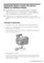 Page 41Impressão direta a partir de câmera digital ou telefone celular41
Impressão direta a partir de câmera 
digital ou telefone celular
■A câmera digital deve ser compatível com PictBridge ou USB DIRECT-
PRINT.™ Se não for, as luzes vermelhas de tinta H e de papel ) piscam 
alternadamente quando você conecta a câmera ou o telefone. A Epson não 
garante a compatibilidade de nenhuma câmera ou telefone.
■O formato do arquivo das imagens deve ser JPEG e o tamanho de cada 
imagem deve ser de no mínimo 80 × 80...