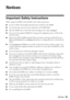 Page 55Notices55
Notices
Important Safety Instructions
Before using your R2880, read and follow these safety instructions:
■Be sure to follow all warnings and instructions marked on the R2880.
■Use only the type of power source indicated on the R2880 label.
■Place the R2880 near a wall outlet where the plug can be easily unplugged.
■If you won’t be using the R2880 for a long period, unplug the power cord from the 
electrical outlet.
■Always turn off the R2880 using the Ppower button, and wait until the Ppower...