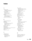 Page 109Index109
Index
A
Adobe Photoshop
managing color with, 48 to 60
P.I.M. plug-in for, 9, 42
Advanced settings
Macintosh, 31 to 33
Windows, 23 to 24
Aligning print head, 85 to 87
Automatic
print head aligning, 85 to 86
print head cleaning, 78
Automatic mode, Macintosh, 30
B
Background printing, 28, 30
Banding, 95
Basic printing
Macintosh OS 8.6 to 9.x, 29 to 31
Macintosh OS X, 25 to 28
Windows, 20 to 22
Best Photo setting, 21, 44
Blank pages, 99
Blurry images, 95
Borderless setting, 21, 27, 37, 39, 40, 43 to...