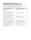 Page 3434Printing From Start to Finish
Selecting the Correct Media Type
Select the correct Type or Media Type setting so your printer knows what kind of 
paper you’re using and adjusts the ink coverage accordingly.
Paper or other media loadedType or Media Type setting
Plain paper sheets
Envelopes
Epson Premium Bright White PaperPlain Paper
Epson Photo Quality Ink Jet Paper
Epson Photo Quality Ink Jet Cards
Epson Photo Quality Self Adhesive SheetsPhoto Quality Ink Jet Paper
Epson Enhanced Matte Paper Enhanced...