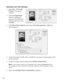 Page 5050Printing Special Photos
Selecting Your Print Settings
1. Select 
File > Print with 
Preview
. You see this 
window:
2. Click the 
Page Setup 
button to change the 
page size and orientation 
settings as necessary, then 
click 
OK.
3. Click 
Show More Options, then select Color Management. Additional 
options appear:
4. Under Print Space: Profile, select a profile for your printer and the paper you’ll 
use for the print.
5. As the Print Space: Intent setting, select 
Relative Colorimetric.
Note: If your...