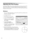 Page 7070Printing on CDs and DVDs
Adjusting the Print Position
If your printed images and text are not positioned the way you want, you may need to 
adjust the print position. Use the blank cardboard check disk included with your 
printer or an extra CD. You can also use these steps to check the print position before 
you print on a CD or DVD.
Windows
1. Place the cardboard check disk (or an extra CD) on the CD tray and insert it into 
the printer, as described on page 63.
2. Start Epson Print CD.
3. Select...