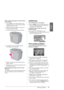 Page 37Solving Problems37
English
Removing jammed paper from the bottom 
of the printer
1. Press POn to turn off the printer and 
unplug the power cord from the printer 
and the electrical outlet.
2. Replace the paper support and remove 
the front paper cassette.
3. Carefully stand the printer on its side.
4. Carefully remove any paper inside, 
including any torn pieces.
5. Replace the printer and insert the front 
paper cassette.
6. Plug the power cord into the printer and 
the electrical outlet.
Removing...