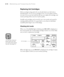 Page 1395-10
5-10|Maintaining and Transporting the Printer
Replacing Ink Cartridges
Before you begin a large print job, you should check your ink levels as 
described below. If one of your cartridges is low, you can replace it before 
you start. Or you can wait until the ink runs out, replace the cartridge, and 
resume printing without any loss of print quality.
Partially used cartridges can be saved for up to six months and reused for 
running smaller print jobs. It’s a good idea to store them in individual,...