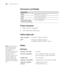 Page 1607-160
160|Specifications
Dimensions and Weight
Printer Interfaces
USB (1.1 and 2.0 compatible)
10/100/1000 BaseT Ethernet port
Safety Approvals
Media
Roll Paper
Specification
Height46.85 inches (1,190 mm)
Width92.44 inches (2,348 mm)
Depth26.97 inches (685 mm)
Approximate weight 
(without consumables)331.1 lb (150.5 kg) 
Safety standardsUL 60950-1, CSA No. 60950-1 
EMCFCC part 15 subpart B, class A, 
CAN/CSA-CEI/IEC CISPR 22, class A
Note: Since the quality of 
any particular brand or 
type of paper may...