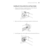 Page 291-29
Setting Up the Printer|29
Installing the Take-up Reel Core and Paper Guides
1. Make sure the lock lever is released (turned to the left). Slide the 
movable unit to the left end of the support bar.
2. Slip one end of the core over the paper stop knob on the drive unit.
3. Insert the paper stop on the movable unit into the other end of the core.
 