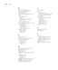 Page 130-130
130|Index
E
Electrical specifications, 126
Energy consumption, 126
Enlarging images, 70
Environmental specifications, 126
Epson
accessories, 11, 89
help, 12
Preferred Protection Plan, 12
Store, 11, 89
Error messages, 108 to 113
Error notification, Windows, 77 to 79
Ethernet interface
configuring, 16 to 17
connecting, 15
system requirements, 10
Expansion setting
Macintosh, 57
Windows, 69
F
Faint prints, 115
Firmware, updating, 103 to 105
Flip Horizontal setting
Macintosh, 54
problems, 119
Windows,...