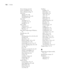 Page 132-132
132|Index
Power cleaning cycle, 86
Power consumption, 126
Print as Bitmap setting, 78
Print head
aligning, 87 to 88
checking status, 82 to 83
cleaning, 84 to 86
Print jobs
canceling, 61, 76
managing, 76 to 79
pausing, 61, 76
Print quality
Macintosh, 54
problems, 114 to 117
Windows, 72
Print speed, improving in Windows, 
78
Printable area, 128
Printer
checking status, 62 to 63, 82 to 83
cleaning, 100
dimensions, 126
firmware update, 103 to 105
maintaining, 81 to 100
monitoring, 62 to 63, 76 to 79...