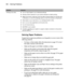 Page 1286-128
128 | Solving Problems
Solving Paper Problems
If paper feed or paper jam problems occur frequently, try one or more of the 
following solutions:
For heavy or thick media, follow the instructions on page 135 to load 
the media correctly in the front slot.
Make sure the paper is not folded, wrinkled, or damp.
Make sure the printer’s environment falls within the required 
temperature and humidity range (see page 135).
Make sure the paper is not too thick or too thin. See page 135 for paper...