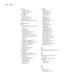 Page 140-140
140 | Index
Print jobs
canceling, 60, 80
managing, 60, 80 to 83
pausing, 60, 80
Print quality
Mac OS X, 53
problems, 122 to 125
Windows, 67 to 68
Print speed, improving in Windows, 
82
Printable area, 136
Printer
checking status, 61 to 62, 80 to 83, 
88
cleaning, 107
dimensions, 134
firmware update, 110 to 112
maintaining, 87 to 107
monitoring, 61 to 62, 80 to 83
motors, checking status, 88 to 89
moving, 108
port, 126
setting up on network, 15
software, uninstalling, 109 to 110
specifications, 134...