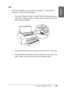 Page 139Printing with Mac OS 9.x139
2
2
2
2
2
2
2
2
2
2
2
2
English
Off
Select this setting to cut printouts manually. To cut printouts 
manually, follow the steps below.
1. Press the Paper Feed  or Paper Feed  button, and then 
match the cutting position with the scissors mark on the left 
side of the print head.
2. Press the Paper Source  button to select Auto Cut On . 
3. Press and hold the Paper Source  button for 3 seconds. The 
paper cutter cuts the printout at the cutting position.
 