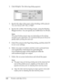 Page 142142Printing with Mac OS 9.x 2. Click Margins. The following dialog appears.
3. Specify the edge of the paper where binding will be placed. 
You can choose Left, Top, or Right.
4. Specify the width of the binding margin, using the Binding 
Margin text box. You can specify any width from 3 to 30 mm.
Note:
The actual binding margin may vary depending on the settings 
specified in your application. We recommend that you test the print 
quality before printing the entire job.
5. Click OK to return to the Page...