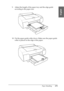 Page 275Paper Handling275
6
6
6
6
6
6
6
6
6
6
6
6
English
9. Adjust the length of the paper tray and the edge guide 
according to the paper size.
10. Put the paper guide roller down. Make sure the paper guide 
roller is placed on the edge of the paper.
 