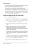 Page 330330Problem Solver
Inverted image
For Windows, turn off the Flip Horizontal setting in the Advanced 
menu. See “Making Advanced setting” on page 26. 
For Mac OS 9.x, turn off the Flip Horizontal setting in the 
Advanced dialog. See “Making Advanced setting” on page 118. 
For Mac OS X, turn off the Flip Horizontal setting in the Advanced 
Settings selected in the Print Settings selected in the Print dialog. 
See “Advanced Settings” on page 187.
Printed color differs from the color on the screen
Try one or...