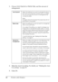 Page 4848Printing with Windows 3. Choose Auto Expand or Retain Size, and the amount of 
enlargement.
4. Make the Auto Cut setting. For details, see “Making the Auto 
Cut setting” on page 49.
5. Click OK.
Auto ExpandSelect this setting if you want to enlarge the size of 
print data automatically and print with no margins. 
You can choose the amount of enlargement by 
moving the slider.
Note:
Enlarged areas that exceed the paper size will not 
be printed on the paper.
Retain SizeSelect this setting if you do not...