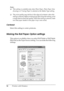 Page 5656Printing with Windows Note:
❏This setting is available only when Plain Paper, Plain Paper (line 
drawing), or Tracing Paper is selected as the Media Type setting.
❏The print quality may decline at the edges of printouts when this 
setting is selected. Before printing large jobs using this setting, print 
a single sheet to check the quality. When this setting is selected, make 
sure that paper loaded in the paper tray is not curled.
Centered
Select this setting to center printouts.
Making the Roll Paper...