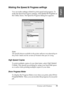 Page 79Printing with Windows79
1
1
1
1
1
1
1
1
1
1
1
1
English
Making the Speed & Progress settings
You can make settings related to print speed and progress. To 
make the Speed & Progress settings, click Speed & Progress on 
the Utility menu. The Speed & Progress dialog box appears.
Note:
The specific features available in the printer software vary depending on 
the printer model and the version of Windows that you are using.
High Speed Copies
To print multiple copies of your data faster, select High Speed...