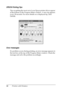 Page 8484Printing with Windows
EPSON Printing Tips
Tips on getting the most out of your Epson printer driver appear 
at the bottom of the Progress Meter window. A new tip appears 
every 30 seconds. For more details on a displayed tip, click 
Details.
Error messages
If a problem occurs during printing, an error message appears in 
the text box at the top of the Progress Meter window. Check the 
message and solve the problem accordingly. 
 