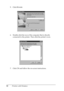 Page 9292Printing with Windows 5. Click Browse.
6. Double-click the icon of the computer that is directly 
connected to the printer. Then click the printer’s icon.
7. Click OK and follow the on-screen instructions.
 