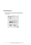 Page 43Using the Printer Software (Mac OS X)43
EPSON StatusMonitor
This utility provides you with printer status information, such as 
the ink cartridge status, the free space of the maintenance tank, 
and a printer error. 
 