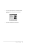 Page 82Variety of Printings82
3. In the Photo Enhance dialog box, select the effect settings. 
See the online help of the printer driver for detailed 
information.
4. Check other settings, and then start printing. 
 