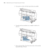 Page 172172
172|Maintaining and Transporting the Printer
5. If your prints are soiled on the back, wipe the blue area carefully.
6. If powdery dust has accumulated, use a toothpick or similar tool to 
remove it.
7. Remove the paper basket. Then clean away any dust or dirt around the 
leg assembly using a soft brush.
 