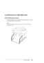 Page 242Paper Handling242
For EPSON Stylus Pro 7880/7880C/7450
When feeding paper forward
When feeding paper forward, put the paper basket down in the 
forward position, as shown below. 
Note:
Feed the paper forward if it is thick (0.5 to 1.5 mm) or its length is 
914.4 mm or more.
 