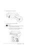 Page 313Problem Solver313
3. Open the front cover if necessary.
4. Carefully pull down the jammed paper. 
c
Caution:
❏Do not touch the circuit board attached to the printer 
head when handling the jammed paper.
❏Be careful not to touch the parts highlighted below; 
otherwise, the printer may be damaged.
 