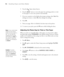 Page 7676
76|Handling Paper and Other Media
5. Press the   Paper release button.
6. Press the   button to move the paper into printing position or wait 
for the paper to move into position automatically.
7. If you see a question on the display about paper settings, select 
Yes if the 
settings are correct, or select 
No, then change the settings. 
8. Press 
OK.
9. Print your page. After it is finished, the sheet stays in the printer.
10. To remove your print, press the d button while holding the sheet....