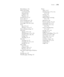 Page 215215
Index|215
PhotoEnhance, 102
Platen Gap setting
control panel, 68
Macintosh, 88
problems, 170
Windows, 113
Posterboard, 65 to 67
Power cable, 39
Power cleaning cycle, 138
Power consumption, 181
Power light, 164, 201 to 203
Preset
Mac OS X, 93
Windows, 116 to 117
Print as Bitmap setting, 121
Print head
aligning, 139 to 141
checking status, 131 to 134
cleaning, 135 to 138, 150
locking, 158
unlocking, 26, 35
Print jobs
canceling, 94, 119
managing, 94, 119 to 122
pausing, 94, 119
Print quality
Mac OS X,...