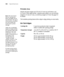 Page 198198
198|Specifications
Printable Area
Default roll paper margins are 0.59 inch (15 mm) top and bottom, and 
0.12 inch (3 mm) right and left. Using the menu system, you can set all the 
margins to 15 mm or 3 mm, or set the top margin to 35 mm. See page 213 
for details.
The borderless printing feature allows edge-to-edge printing on some media.
Ink Cartridges
Note: We recommend 
that you use genuine 
Epson cartridges and do 
not refill them. The use of 
other products may affect 
your print quality and...