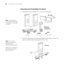 Page 1818
18|Setting Up the Printer
Unpacking and Assembling the Stand
1. Unpack the stand and make sure you have all these items.
2. Insert the right leg into the right base (labeled with an 
R) as shown. Use 
the hex wrench to fasten the leg with the two bolts.
Note: You also need a 
long-handled Phillips-head 
screwdriver to assemble 
the stand.
2 bases2 legsHorizontal strut
8 wing screws
Hex wrench 8 bolts
4 hex screwsTank 
bracket2 cable 
supports
Note: You can also 
assemble the stand by 
placing the legs...