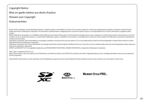 Page 65

Copyright Notice
Mise en garde relative aux droits d’auteur
Hinweis zum Copyright
Auteursrechten
No part of this publication may be reproduced, stored in a retrieval system, or transmitted in any form or by any means, electronic, mechanical, photocopying, recording, or otherwise, without the prior written permission of Seiko Epson Corporation. The information contained herein is designed only for use with this product. Epson is not responsible for any use of this information as applied to...