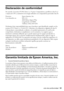 Page 51Declaración de conformidad51
Declaración de conformidad
De acuerdo a la norma 47CFR, Partes 2 y 15 para: Computadoras y periféricos clase B, y/
o tarjetas de CPU y suministros de energía utilizados con computadoras personales clase B:
Nosotros: Epson America, Inc.
Con domicilio en: MS 3-13
3840 Kilroy Airport Way
Long Beach, CA 90806
Teléfono: (562) 290-5254
Declaramos bajo responsabilidad única que el producto aquí identificado cumple con las 
normas 47CF, Partes 2 y 15 de la FCC, referentes a los...