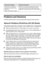 Page 4242Problems and Solutions
Problems and Solutions
Check the solutions below if you’re having trouble using your Epson product.
Network Problems (WorkForce 323/325 Series)
The product cannot find or connect to the wireless router or access point
■Make sure that the product is within range of your router or access point. 
■Avoid placing the product near a microwave oven, 2.4 GHz cordless phone, or 
large metal object such as a filing cabinet.
■Make sure there aren’t any access restrictions (such as MAC...