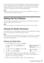 Page 37Setting Up Fax Features37 In Auto Answer mode, if the incoming call is a fax and you pick up the phone or 
the answering machine answers, the WorkForce 520/525 Series automatically 
begins receiving the fax. If the other party is a caller, the phone can be used as 
normal or a message can be left on the answering machine.
Note:
Any phone or answering machine must be connected to the EXT. port to detect an 
incoming fax call when a phone is picked up.
Setting Up Fax Features
Before sending or receiving...