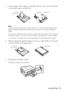 Page 5Loading Paper5
4. Load the paper with the glossy or printable side face-down. (Load letterhead 
or pre-printed paper top edge first.)
Note: 
You can load up to 250 sheets of plain paper or 20 sheets of photo paper. Some 
papers should be loaded one sheet at a time; see your online User’s Guide for 
details.
If you are just making a copy or printing a rough draft, plain paper is fine. However, 
for the best results, use one of Epson’s special ink jet papers, as listed on page 6. 
For automatic two-sided...