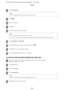 Page 107
D
Select Broadcast Fax .
Note:
To select recipients from a speed or group dial list, go to step 9.
E
Press .
F
Enter a fax number.
G
Press OK.
H
Press  d, and then add the fax number.
Note:
❏ To add another number, repeat steps 5 through 8.
❏ If you do not need to add re cipients from the speed dial/group dial lists, press  OK and go to step 12.
I
Select  Speed Dial  or Group Dial .
J
Press u or  d to select the entry number and then press .
K
Press  OK. You see a confirmation message.
L
Press the  x...