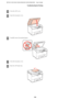 Page 159D
Close the ADF cover.
E
Open the document cover.
F
Carefully remove the jammed paper.
G
Close the document cover.
H
Raise the ADF input tray.
WP-4511/4515/4521/4525/4530/4531/4535/4540/4545     User’s Guide
Troubleshooting for Printing
159
 