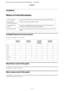 Page 4Guidelines
Where to Find Information
Setup Guide (paper) Provides you with information on setting up the product and installing the software.
Important Safety
Instruction Guide (paper)Provides you with important safety instructions.
User’s Guide (PDF, this
manual)Provides you with detailed information on the product’s functions, optional products,
maintenance, troubleshooting, and technical specifications.
Network Guide (HTML) Provides network administrators with information on both the printer driver...