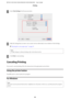 Page 45G
Select Print Settings from the pop-up menu.
H
Make the settings that you want to use to print. See the online help for more details on Print Settings.
& “Selecting the correct paper type ” on page 39
Note:
To make changes to advanced settings, refer to the relevant section.
I
Click Print to start printing.
Canceling Printing
If you need to cancel printing, follow the instructions in the appropriate section below.
Using the printer button
Press y Cancel to cancel a print job in progress.
For Windows...
