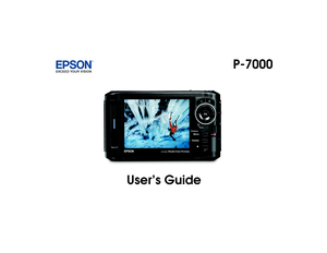 Page 1P-7000
User’s Guide 