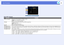 Page 52
List of Functions
52
When WEP is selected
Sub Menu
Function
WEP encryption
You can set the encryption for WEP encoding.
128 bit: Uses 128 (104) bit encoding
64 bit : Uses 64 (40) bit encoding
For mat
You can set the input method for the WEP encrypted key.
ASCII : Input text.
HEX : Input in hexadecimal.
Key ID
Selects the WEP encryption ID key. 
Encryption key 1/
Encryption key 2/
Encryption key 3/
Encryption key 4
You can enter the key used for WEP encryption. Enter the key in  single-byte characters...