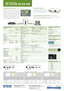 Page 2USB Cable HDMI Cable
USB memory Output source
This function automatically detects the projector's vertical angle and 
adjust the vertical keystone distortion instantly.
Auto Keystone Correction	POMZGPS98

Digital Connectivity	POMZGPS&#98

The built-in HDMI terminal provides an 
interface for transmitting high quality 
images and music through an HDMI 
connection. Moreover, the USB Display 
function makes it possible to connect 
to a PC via a USB cable instead of an 
RGB cable. It is also...