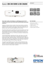 Page 1DATASHEET
Enjoy high-quality presentations in challenging environments 
trouble-free with the new EB-D6155W and EB-D6250 dust-proof 
projectors.
Designed to withstand extreme conditions, these robust projectors are ideal for 
organisations based in locations where dust and sand are a constant issue. The 
projectors are also suitable for public displays in large enclosed spaces such as 
factories, clubs, arenas, education establishments and churches.
The exhaust shutter system automatically closes when...