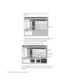 Page 5748Creating Presentations for Your Projector2. Drag and drop the files you want to use into the Scenario 
window. 
3. To include individual PowerPoint slides, click the PowerPoint file 
icon. PowerPoint opens briefly in the background, and the 
PowerPoint slides appear in the Thumbnail window.
Drag the slides from the Thumbnail window:
Each slide appears in a numbered “cell” in the Scenario window as you 
drop it. The cell background color varies according to the type of file 
in the cell.
active cell...