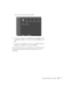 Page 76Presenting Without a Computer67
You see icons for the images in the folder:
4. To preview an image, use the 
Enter button to highlight it, then 
press 
Enter to display it. To return to the folder display, press 
Esc.
5. To return to the EasyMP main screen, use the Enter button to 
highlight the   folder icon. Then press 
Enter.
You can also play back your captured images as a slide show and set 
the playback timing and other options. See pages 62 to 64 for 
instructions. 