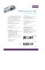 Page 1The industry’s lightest wireless presentation solution to date,
the 4.4 lb EPSON PowerLite
®735c offers remarkable control flexibility
with 802.11b wireless technology. Designed to facilitate quick setups and
easy network management, this 2000 ANSI lumen, ultra portable
projector also offers remote diagnostics and monitoring. 
In addition, its newly improved EasyMP
™technology enables convenient
PC-free presentations with incredible PowerPoint
®functionality and
brilliant high-speed transitions. 
With...